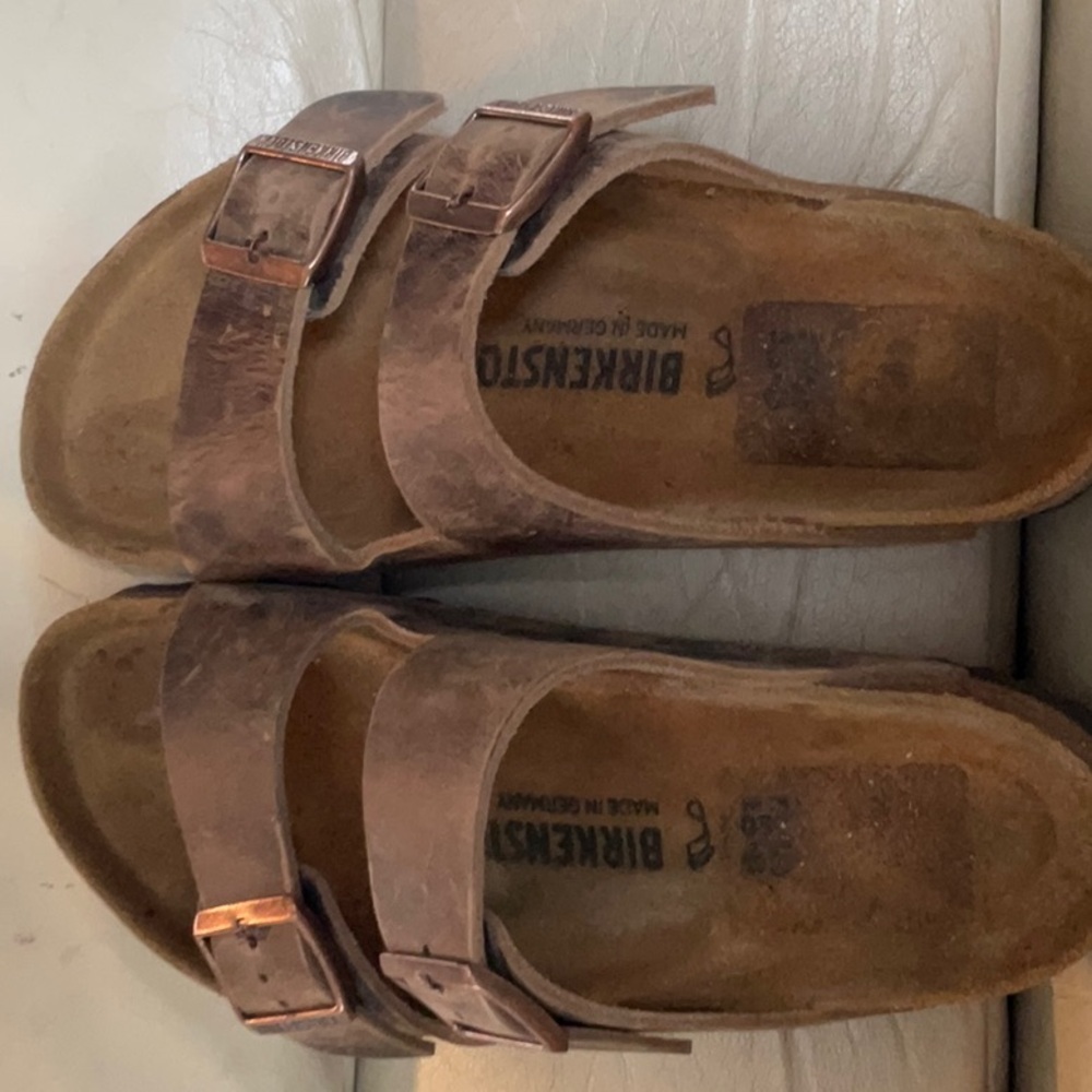 SOLD Birkenstock Arizona Cabana Oiled Leather 39 R